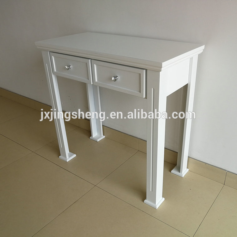 Shabby Chic Wooden Hallyway Console Table/Side Table with 2 Drawers